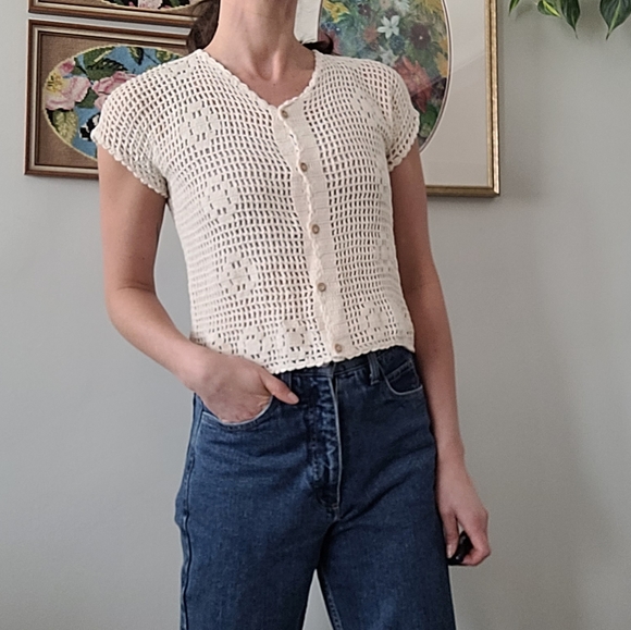 Crochet cardigan - Picture 3 of 8